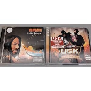 UGK Underground Kingz & Common Finding Forever Hip-Hop CDs 2007 CD Lot of 2